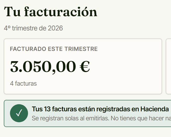 Inicio de Vindex Lite: lo facturado este trimestre